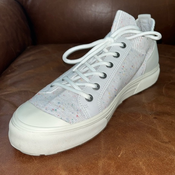 Aldo Crochito White Mid-Top Sneakers - worn once - Picture 3 of 14